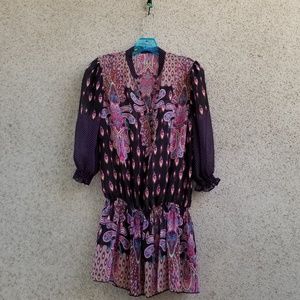 Dropped waist Colorful Shirt